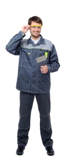 Куртка мужская удлиненная летняя «Турбо» (серый)